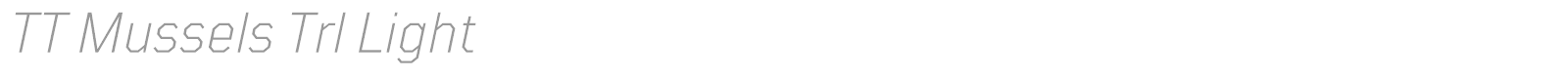 TT Mussels font preview